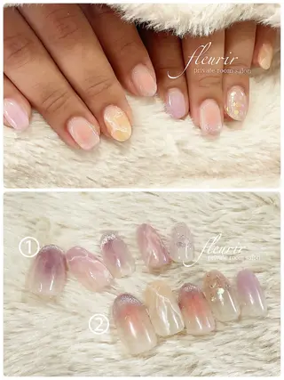 ネイル フルリール 【プライベートサロンのネイルデザイン