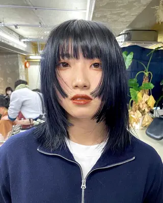ミディアム GATTACA所属・KEI gattacaのヘアスタイル