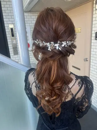 ヘアアレンジ 大人可愛いヘアメイク 💋🧚‍♀️しずかのヘアスタイル