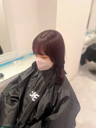 カラー ブリーチなし透明感 💗RYOTAのヘアスタイル