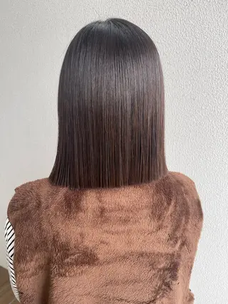 ミディアム hairdesign Granz 平成店所属・志賀 美沙のヘアスタイル