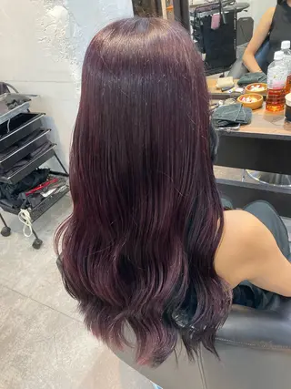 ロング カラー ✨最安値✨エクステ カラー🌼つきな🌼のヘアスタイル