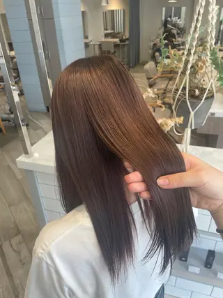 セミロング 荒木美紅 /熊谷美容室のヘアスタイル