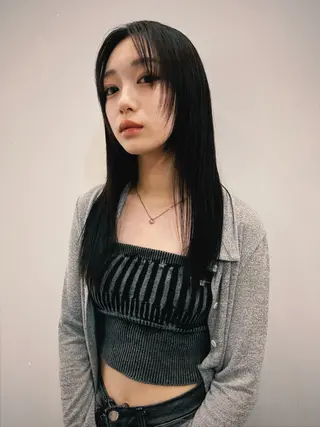 セミロング レイヤー/ 透明感SHIMAのヘアスタイル