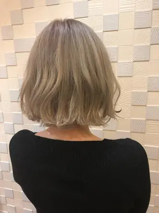 ショート カラー HAIR BRAND Link トアロードのヘアスタイル