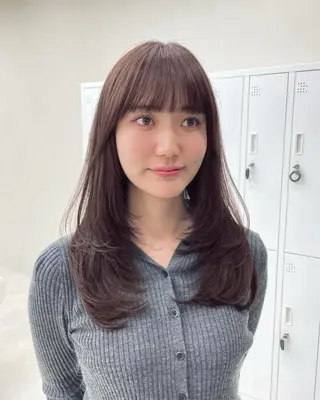 セミロング ボブ/レイヤー /sora🌙✨️のヘアスタイル