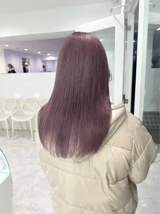 ロング カラー トレンド韓国暖色 ♡momo♡のヘアスタイル