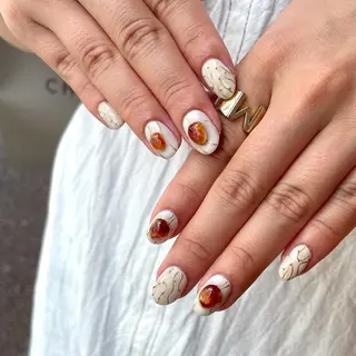 ネイル 新井 ひなののネイルデザイン