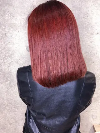 ミディアム カラー LA KING GINZA TOKYO所属・🧡ショートの達人 🧡SHOのヘアスタイル