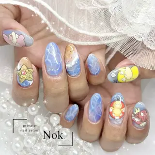 ネイル 池袋痛ネイル Nok. 渡辺のネイルデザイン