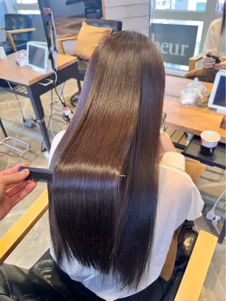 ロング La bonheur hair reve 池袋店所属・🐈‍⬛ マナカ🐈‍⬛のヘアスタイル