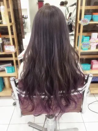 ショート ミディアム セミロング ロング カラー パーマ ヘアアレンジ サロウィン柏所属・神山 昌子のヘアスタイル