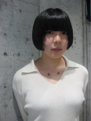 ショート 🦖ミニボブ/ボブ /MOEKA🦕のヘアスタイル