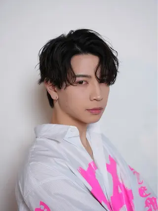 ショート メンズカット ﾊﾟｰﾏ/稲葉のヘアスタイル