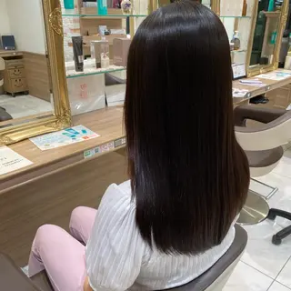 ロング ✨美髪／縮毛矯正 講師 ／塚田健✨のヘアスタイル