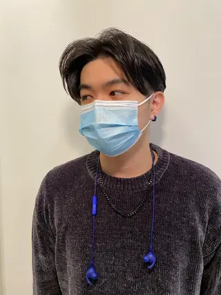 ショート 似合わせカット /パーマ岡本淳平のヘアスタイル