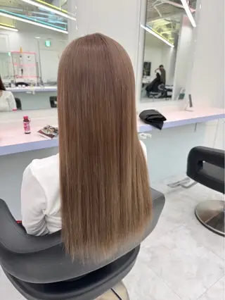 ロング カラー ハイトーン/韓国 レイヤー/るか🎀のヘアスタイル