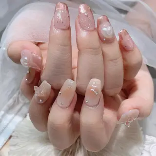 ネイル 長さだし専門店 M2　rikaのネイルデザイン