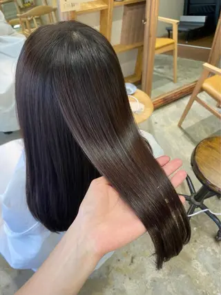 セミロング uru.所属・みお ♡のヘアスタイル