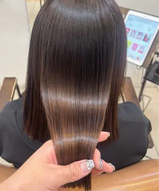 ミディアム 頭皮×髪質改善 透明感カラー💎中村のヘアスタイル