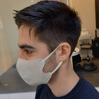 メンズ 飯田・髪質改善縮毛矯 正・カラー・パーマのヘアスタイル