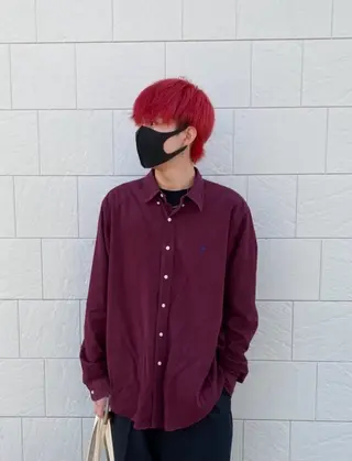 カラー 中田 瞳真のヘアスタイル