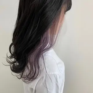 セミロング カラー お洒落パーマ/ 艶カラー/michiのヘアスタイル