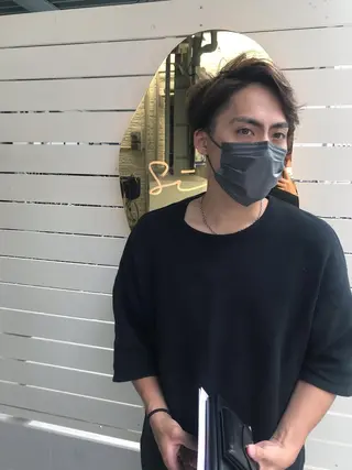 ショート メンズ 下山 大智のヘアスタイル