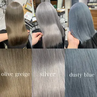 セミロング カラー いろあそび所属・ショート/ウルフ カットモデル募集のヘアスタイル