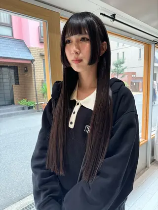 ロング A.Ｍ.hair所属・レイヤーカット/ 髪質改善/福本凌のヘアスタイル