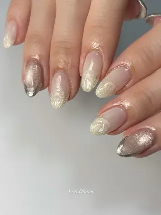 ネイル Li'a Bloom所属・🦋🤍 madoka🤍のネイルデザイン