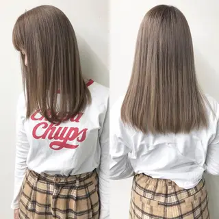 セミロング 小澤大輔 YOLO hairのヘアスタイル