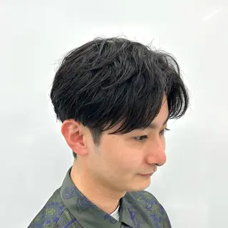 ショート メンズ 【メンズパーマ特化】 🍏網中勇喜のヘアスタイル