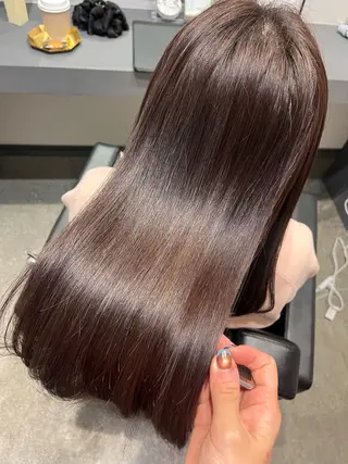 カラー 堀越 エリのヘアスタイル