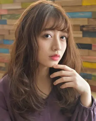 ロング 北川 裕暁のヘアスタイル