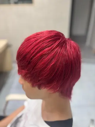 カラー メンズ メンズ特化韓国風 パーマスタイル/りんのヘアスタイル