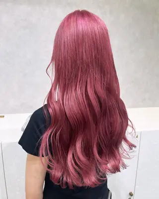 ロング カラー 韓国ヘア🇰🇷透明 感カラー/yui💞のヘアスタイル