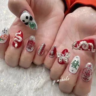 ネイル She nail studio 原宿所属・パラジェル有/ スカルプ/mahoのネイルデザイン