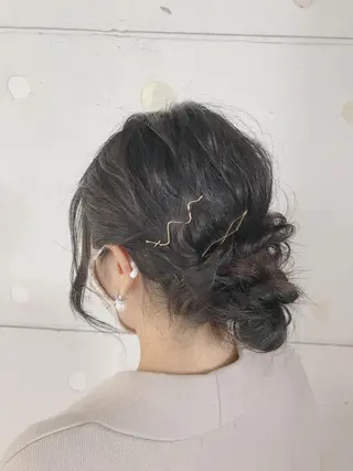 ロング ヘアアレンジ NATSUKA 403号室のヘアスタイル