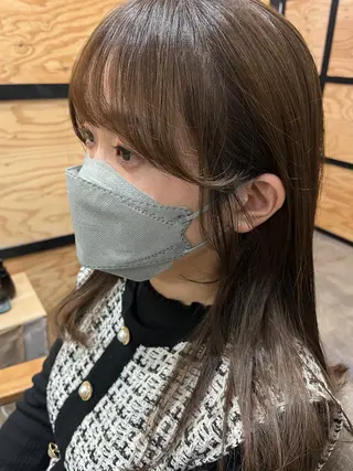 ロング カラー パーマ ヘアアレンジ メンズ キッズ ネイル マツエク・マツパ アイブロウ times salon名駅所属・久木原 ゆりのヘアスタイル