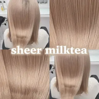 セミロング カラー パーマ ヘアアレンジ メンズ キッズ ネイル マツエク・マツパ アイブロウ 💕トレンドうる艶髪 💕TUNE銀座のヘアスタイル