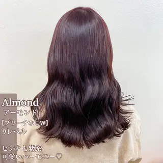 セミロング カラー 大人っぽ韓国レディ レイヤー🤍渋谷のヘアスタイル