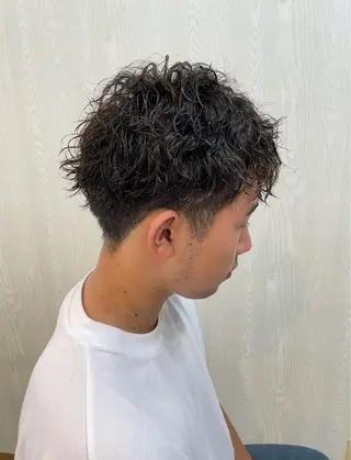 パーマ 甲田 和生のヘアスタイル