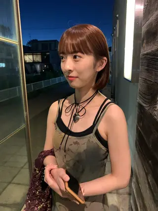 ショート longtemps所属・カワサキ マホのヘアスタイル