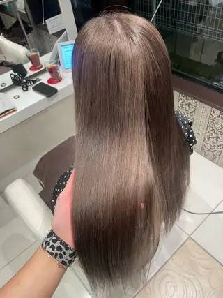 ロング カラー 優来 艶髪特化美容師✨️のヘアスタイル