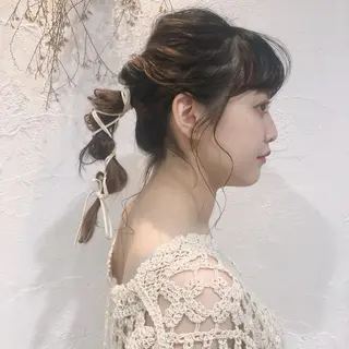 ヘアアレンジ 圧倒的透明感カラー nana🦕のヘアスタイル