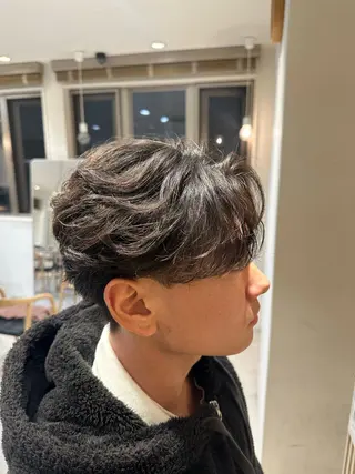 パーマ メンズ AI TOKYO  men's 横浜所属・【パーマの達人】 💎メンズ特化🔥徹のヘアスタイル