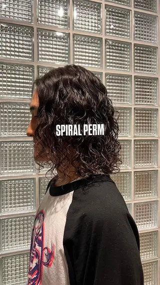 パーマ メンズ fifth PARK所属・fifth PARK HIN★T★のヘアスタイル