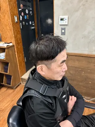 ショート カラー ヤマシタマサキ /メンズカットモデルのヘアスタイル