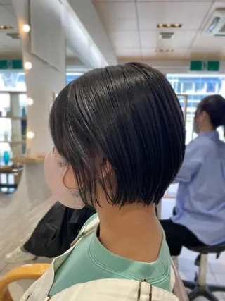 ショート nuu 栄所属・🧸SAKI🎀 韓国レイヤーのヘアスタイル